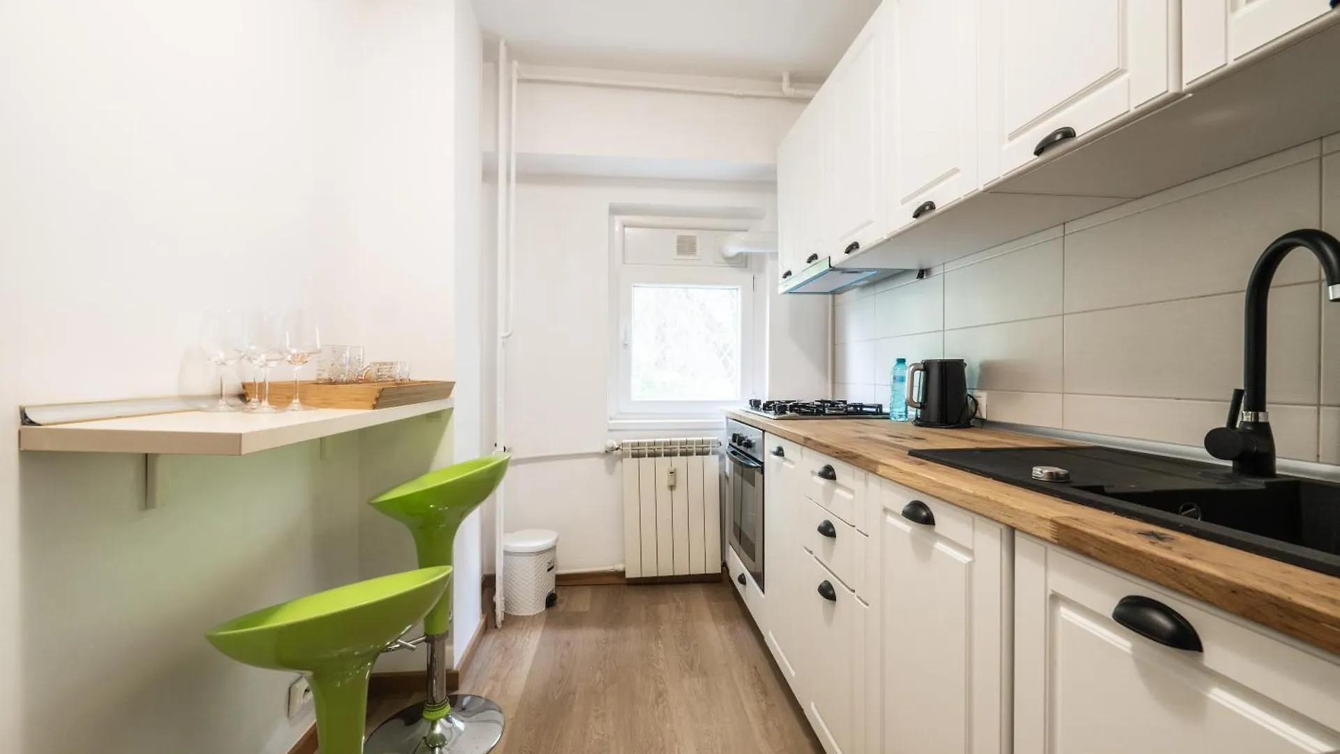 Apartment Modern & Cozy Studio - Near Herastrau Park Bucharest